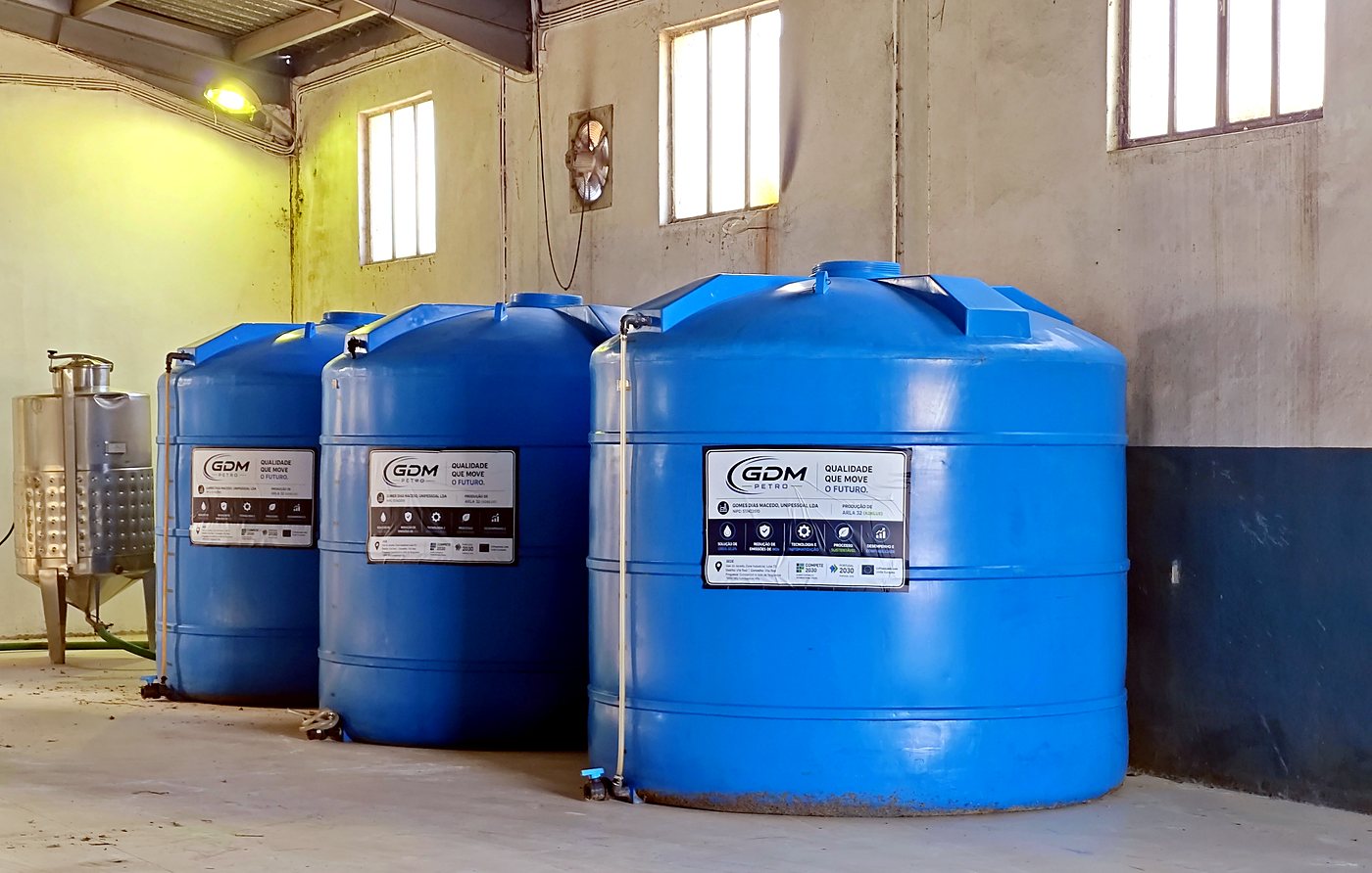 Depósitos de produto acabado, 5 000 L