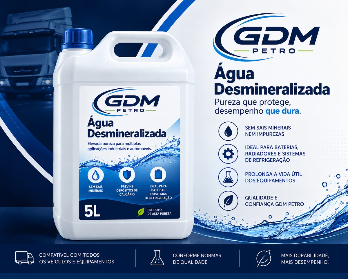 Água Desmineralizada