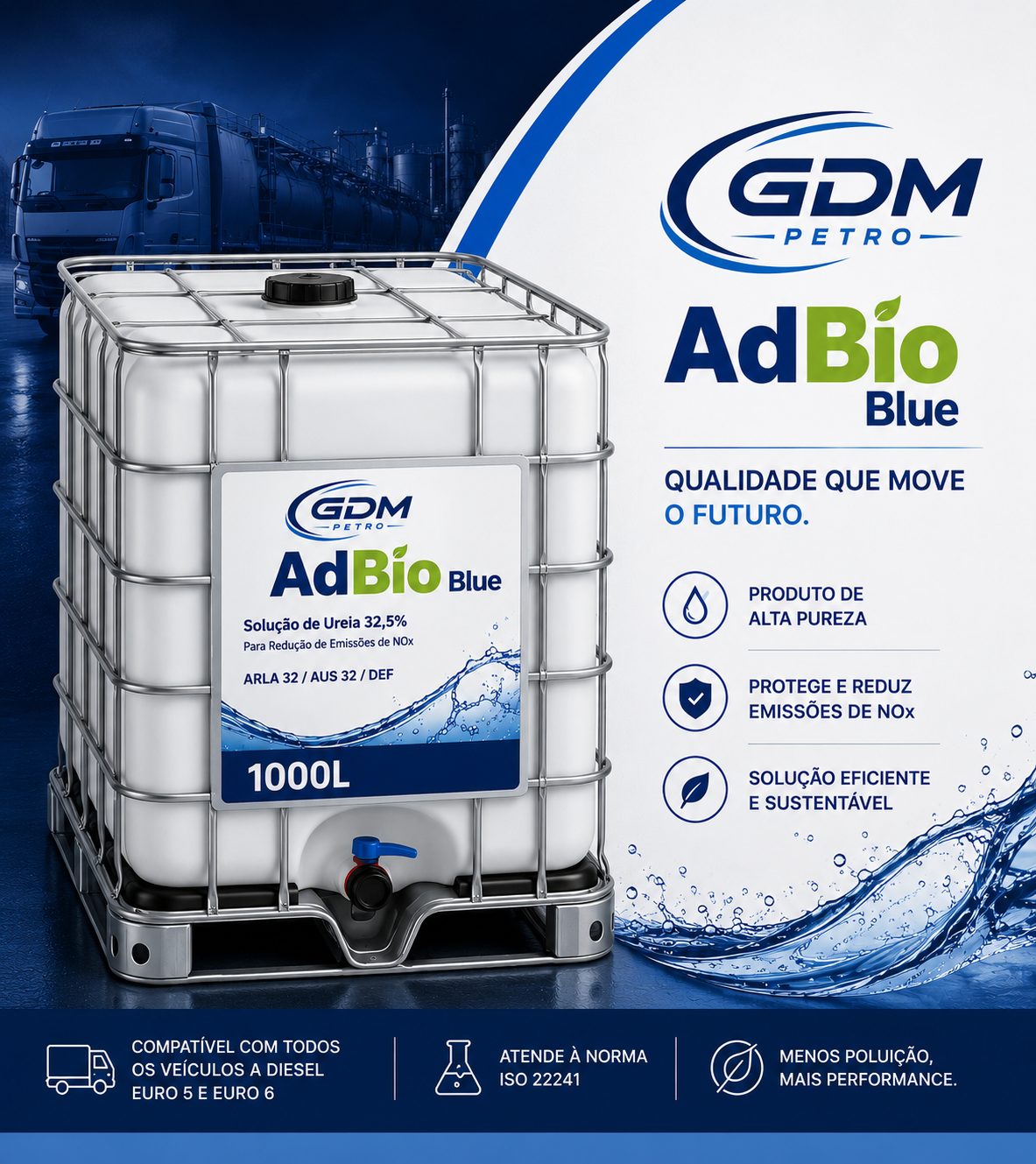 AdBio Blue 1000 L IBC
